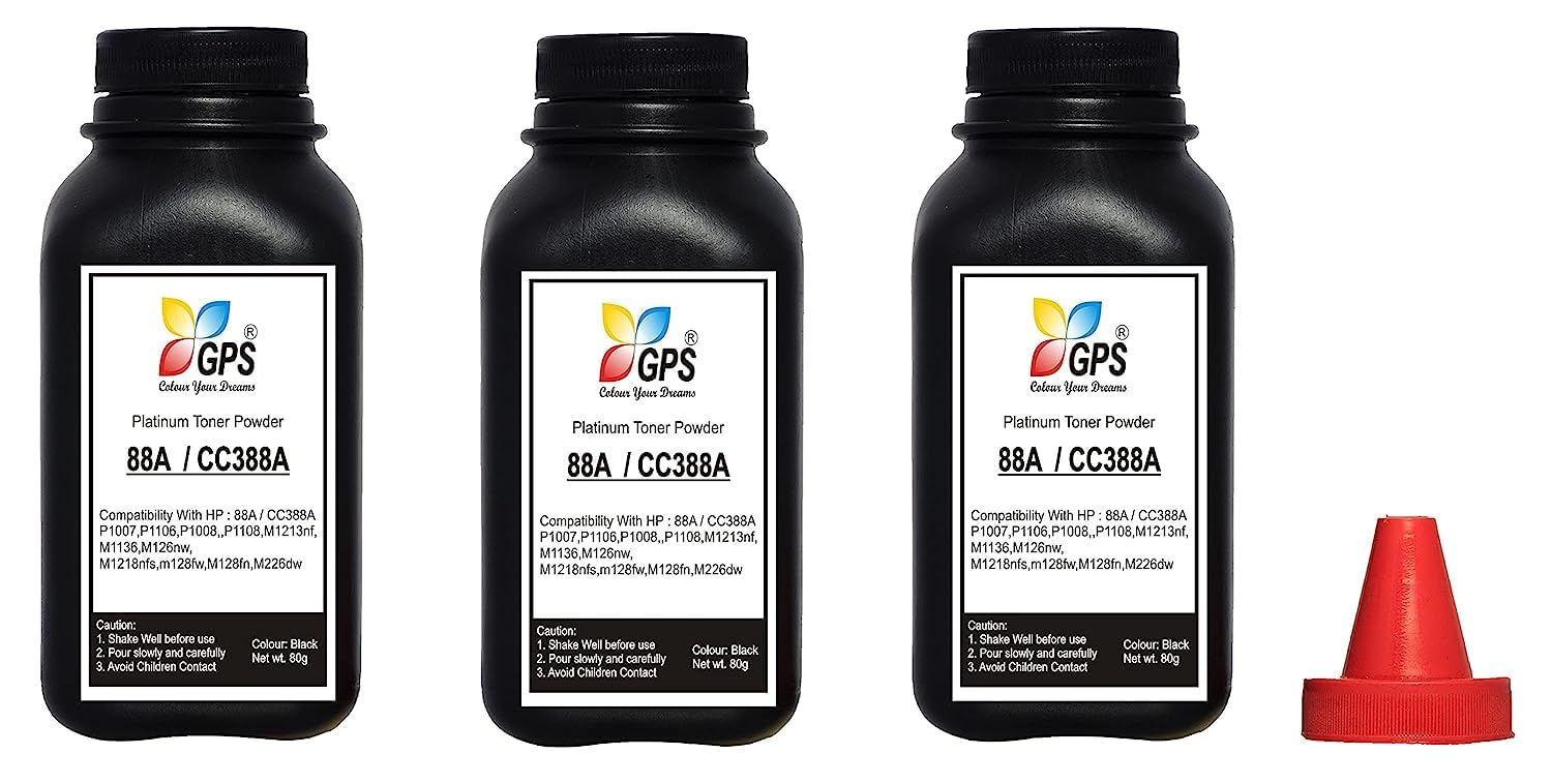 Buy GPS Colour Your Dreams 88a Powder Refill for HP 88A Cartridge
