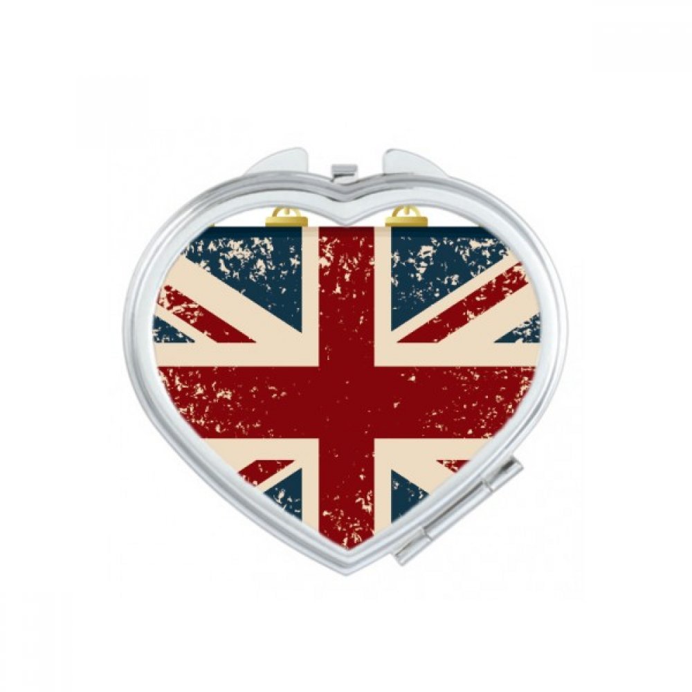 Miroir de maquillage Union Jack portable pour vos retouches beauté en voyage et soirée