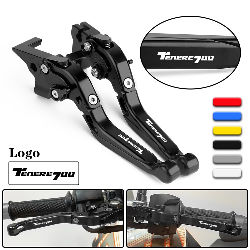 Per TENERE 700 2019-2024 2025 Ténéré700 XTZ 700 Leve Freno e Frizione in alluminio Regolabile Pieghevoli Estensibili Accessori Moto