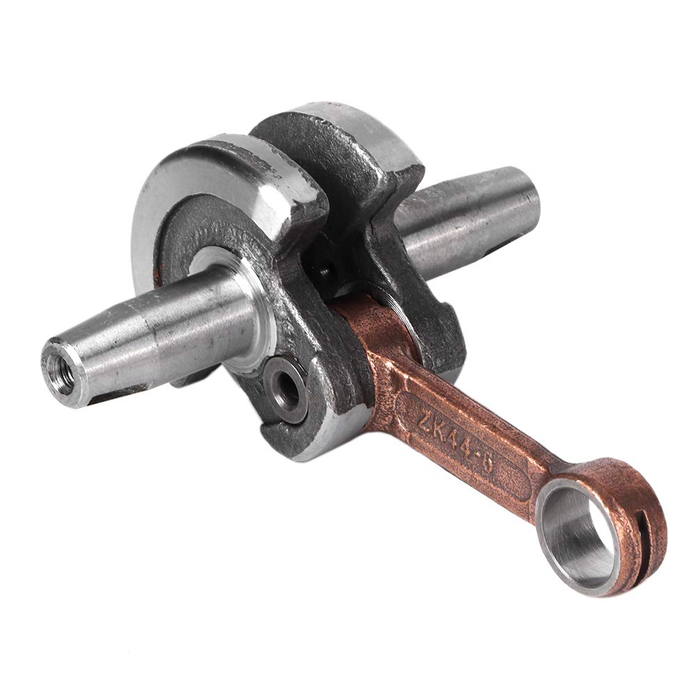 Nikou Albero motore a semicerchio - Sostituzione dell'albero motore a semicerchio da 44 mm/1,7 pollici resistente alla corrosione per Mini Pocket Bike 47cc 49cc