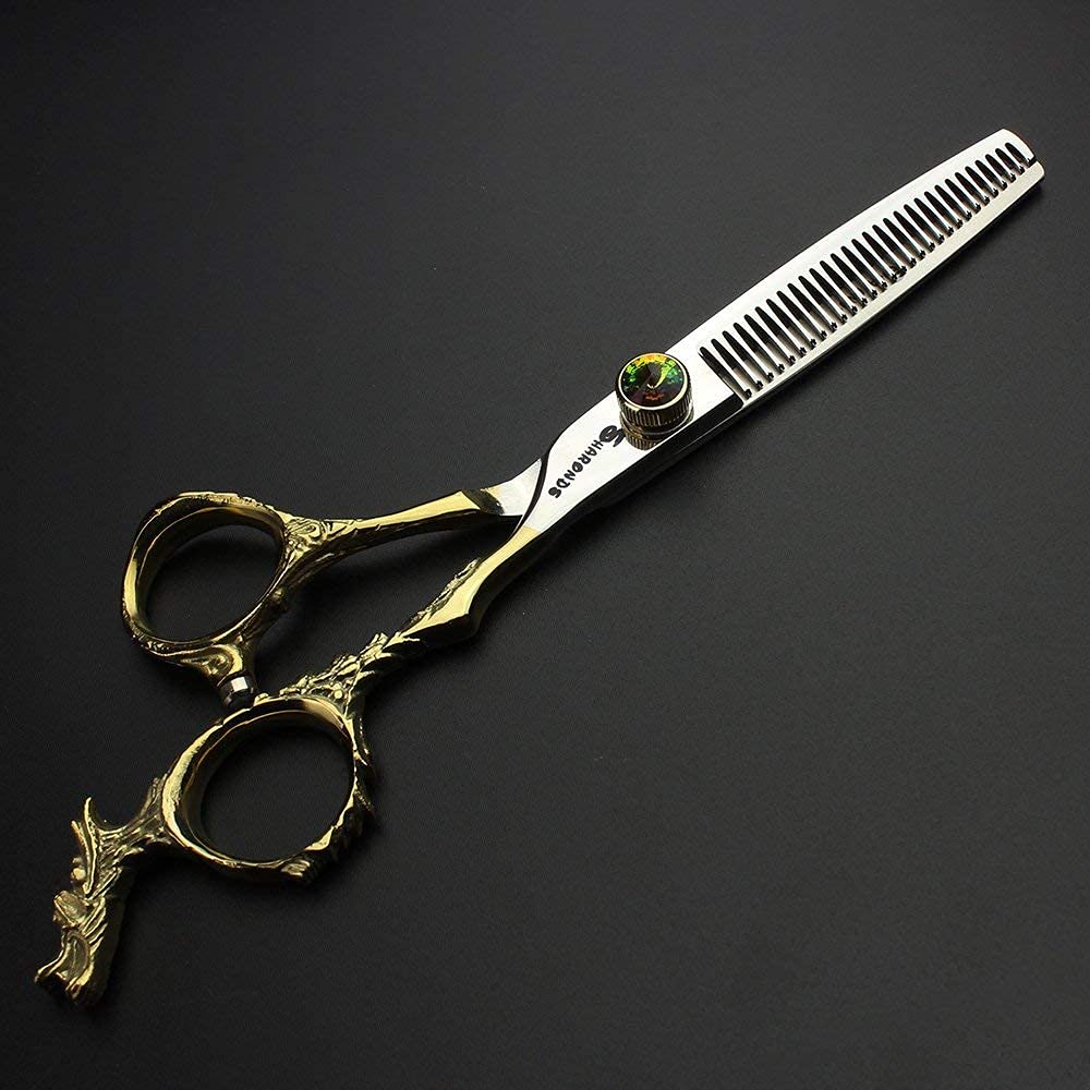 Friseurschere, 15,2 cm (6 Zoll), Japan, 440C, professioneller Friseur und Finish, Friseursalon