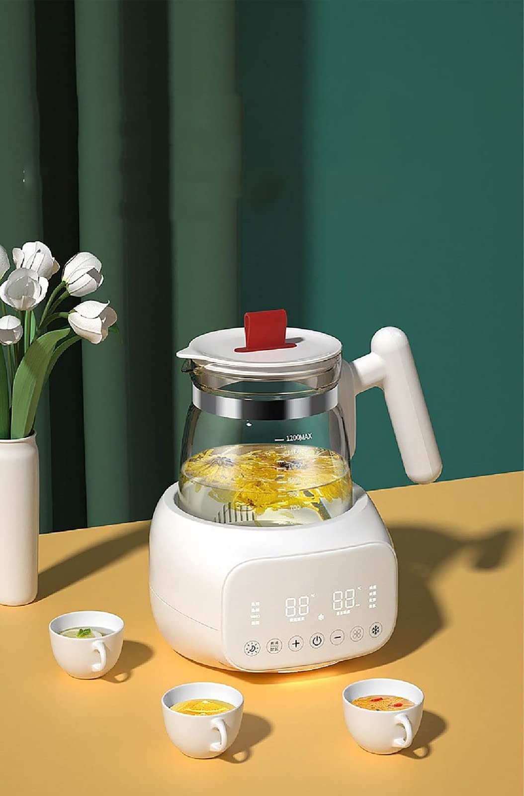 1200ML Automatische Home Thermostat Milch Conditioner Smart Thermos Baby Milchpulver Wärmer 220V A,A
