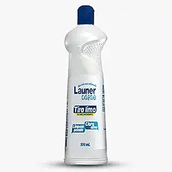 Launer Casa Tira Limo, Limpa Rejunte com Cloro Ativo, Remove Manchas de Limo e Mofo 500ml