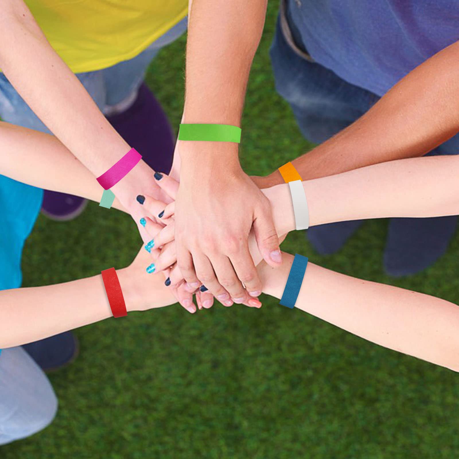 1520Pz Braccialetti Di Carta Per Eventi, Impermeabili Braccialetti