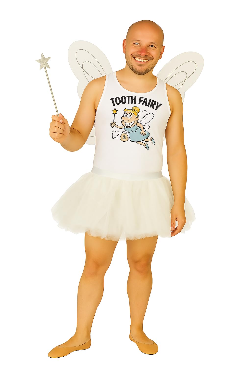 The Dragons Den Adults Tooth Fairy Stag Night Party Festival Fancy Dress Costume [S-M]