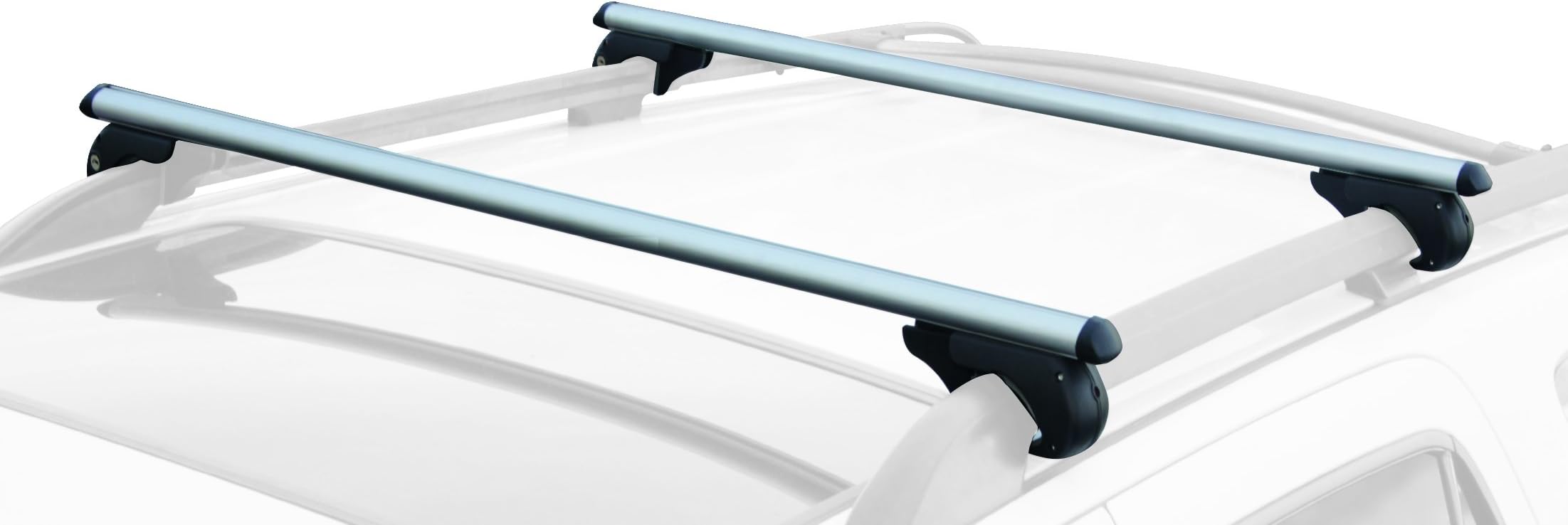 CargoLoc 32542 Aluminum Rooftop Cross Bars, 60", 2 Piece