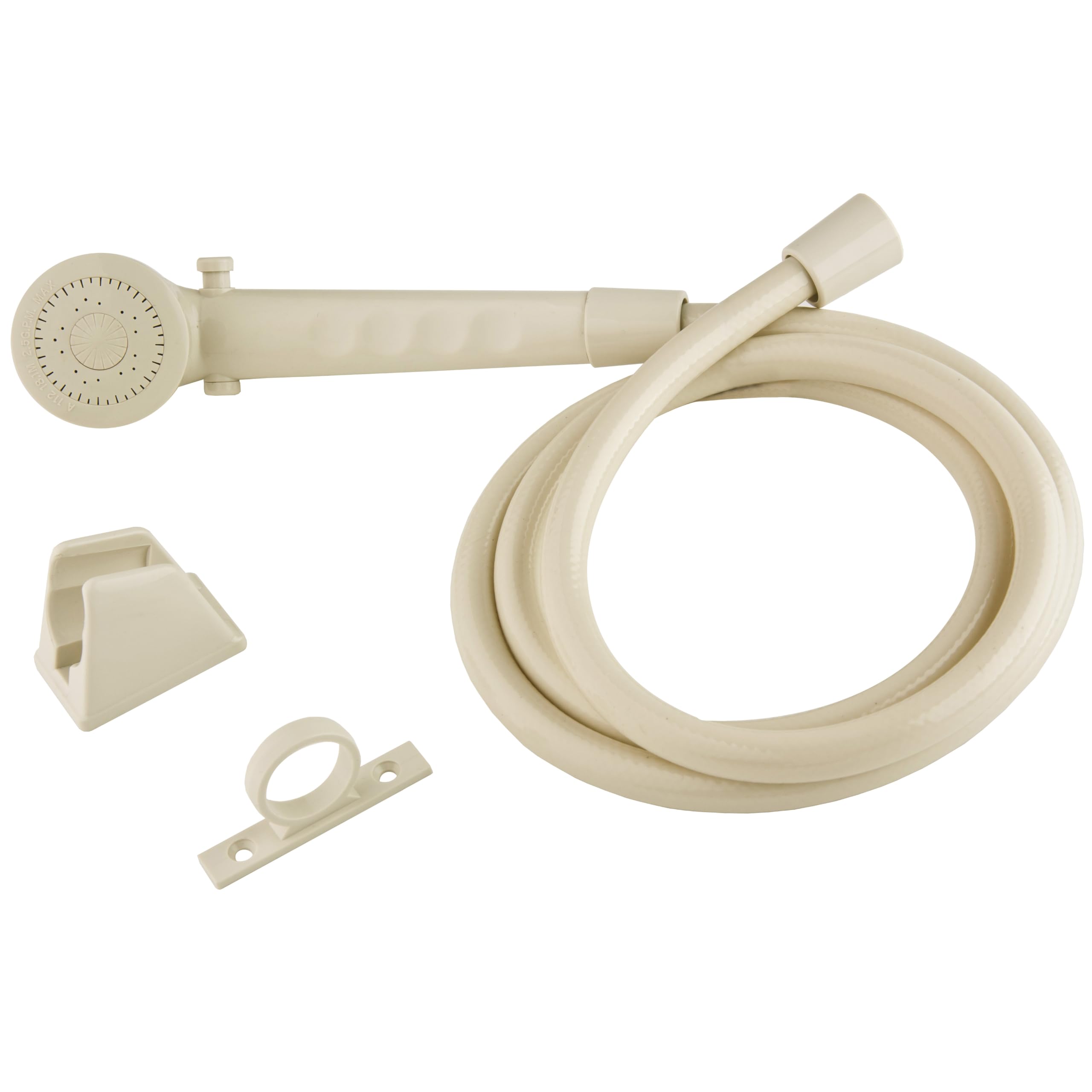 Dura Faucet DF-SA130-BQ RV Shower Head 60-inch Hose Kit (Bisque)