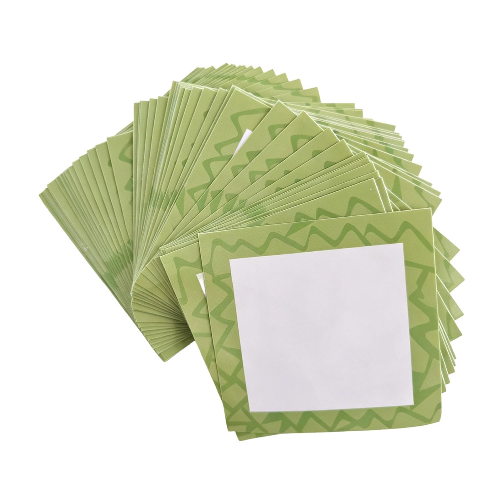 Xjdzineq Of 30 Art Transfer Sheets Pet Safe 10x10cm Template Film for Creative Projects with 6 Unique Designs Children ' s Art Craft Supplies