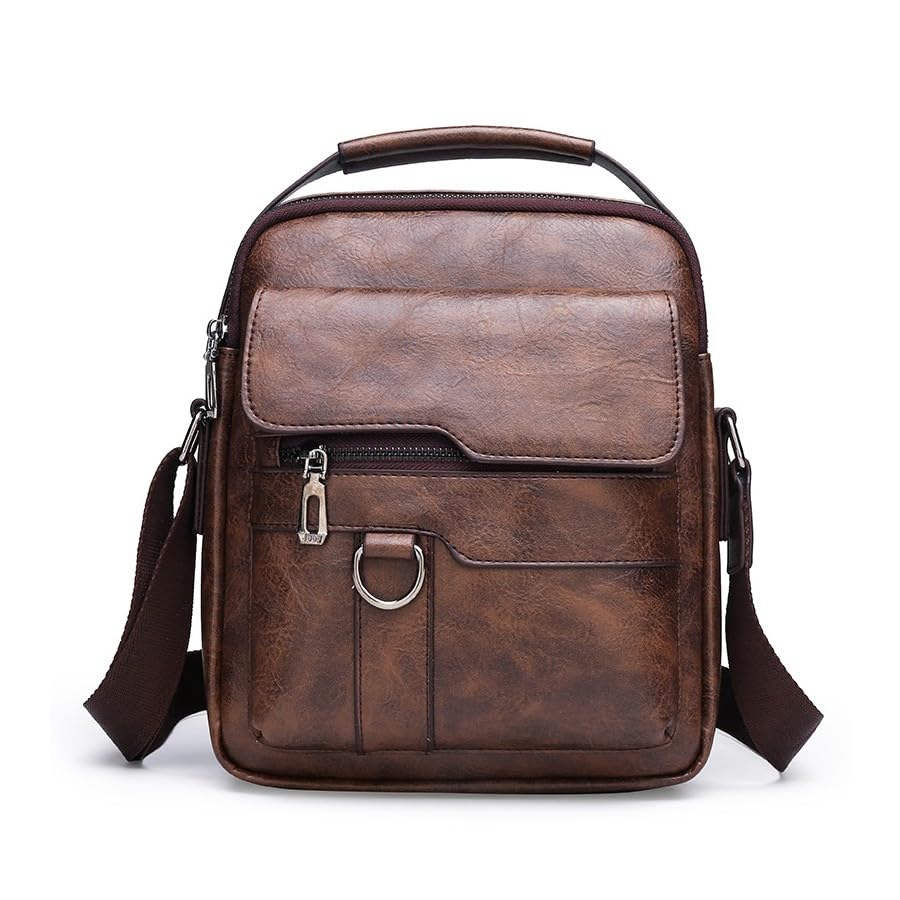 Bolsa Transversal de Ombro Couro LukeSports – Compacta, Funcional e Estilosa