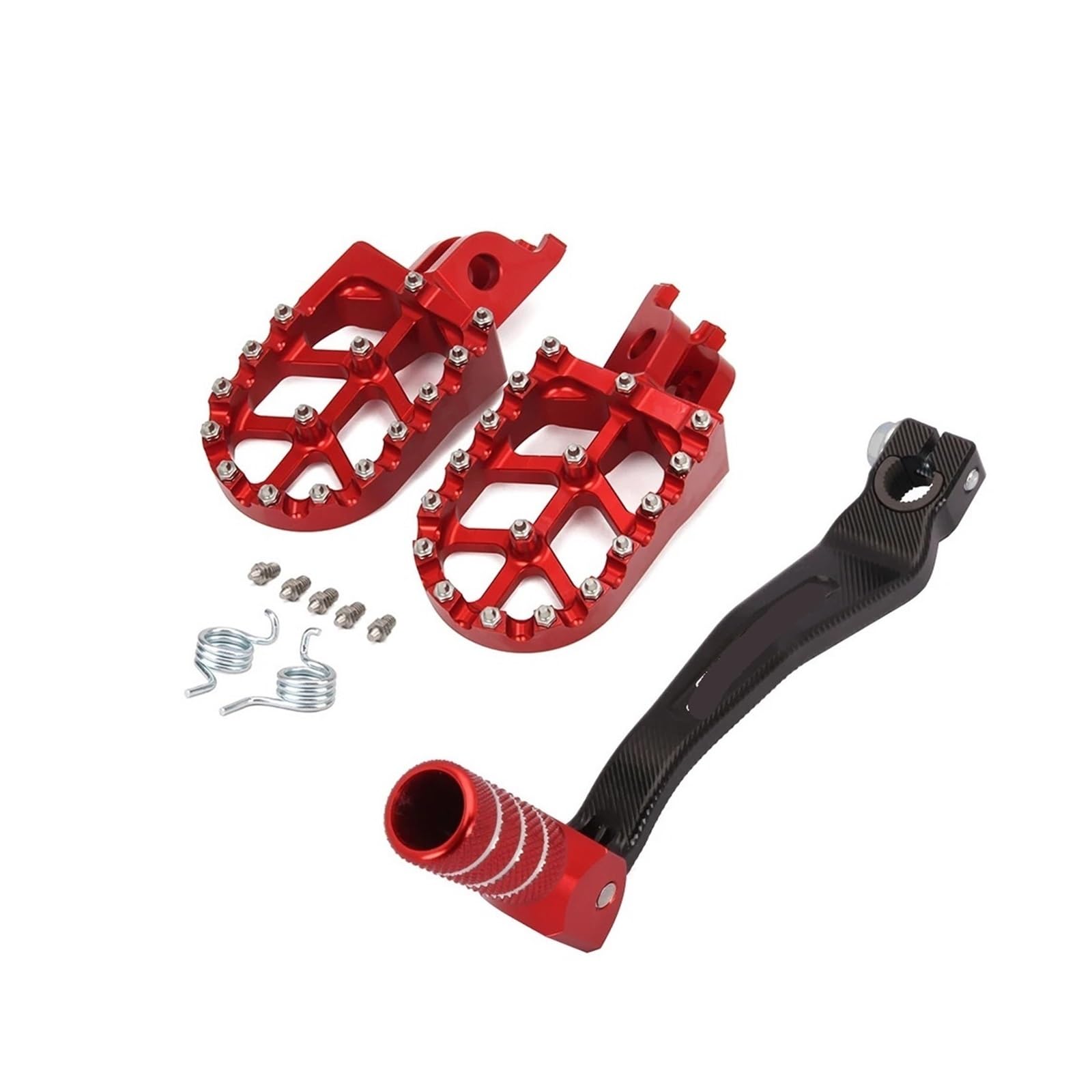 Hewpngs Set Motorcycle Foot Gear Shift Pedal Shifter Brake Lever Footpeg For Ho&Nda Crf250l Crf250m Crf 250 300 L M Crf300l Rally Shifts Levers