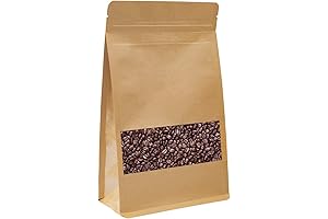 Reusable Resealable Stand Up Kraft Pouch Bags