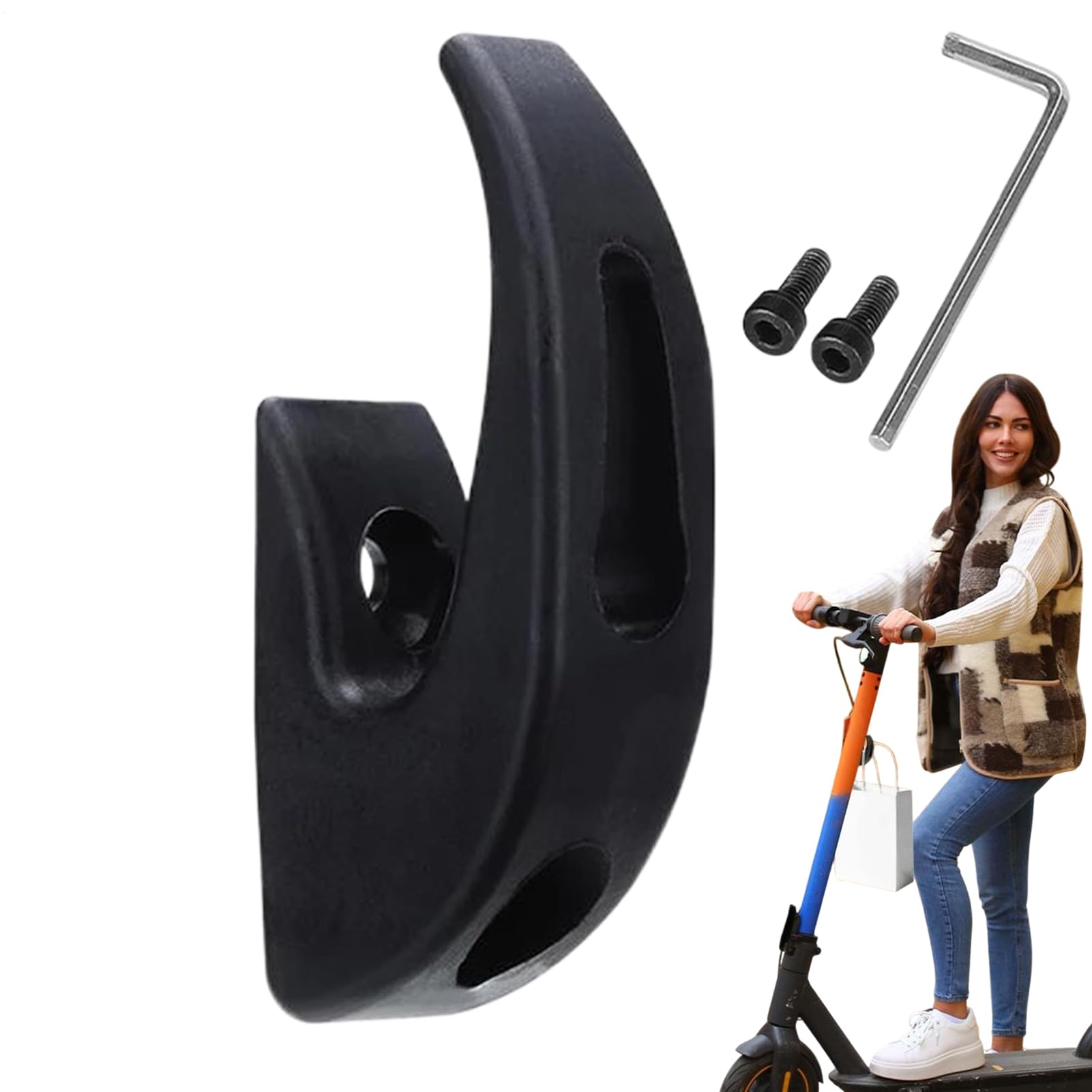 Electric Scooter Hook,Electric Skateboard Hook | 50kg Heavy Duty Storage Tool for Scooters & Commuting Equipment Bags Umbrellas Backpacks Carts