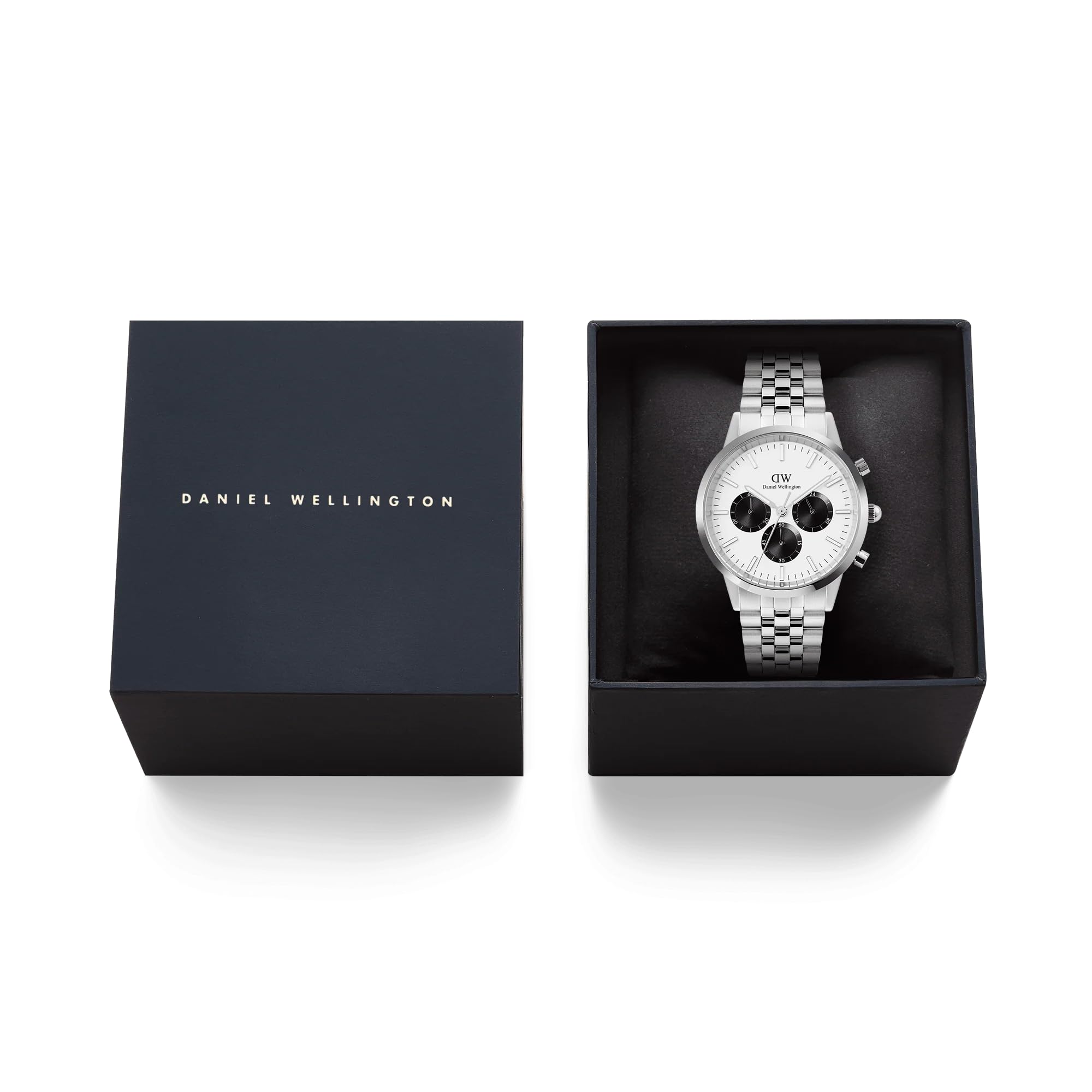 Daniel Wellington Iconic CHRONOGRAPH PANDA 42mm Orologio da Uomo