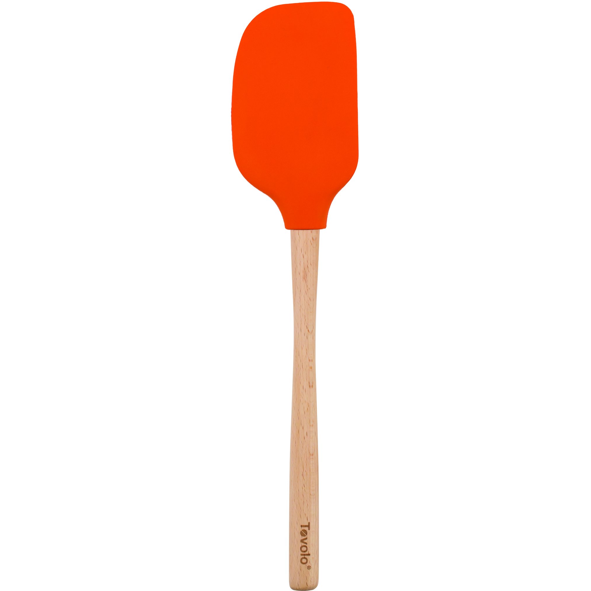 Tovolo Flex-Core Jumbo-Spatel mit Holzgriff, Orangenschale