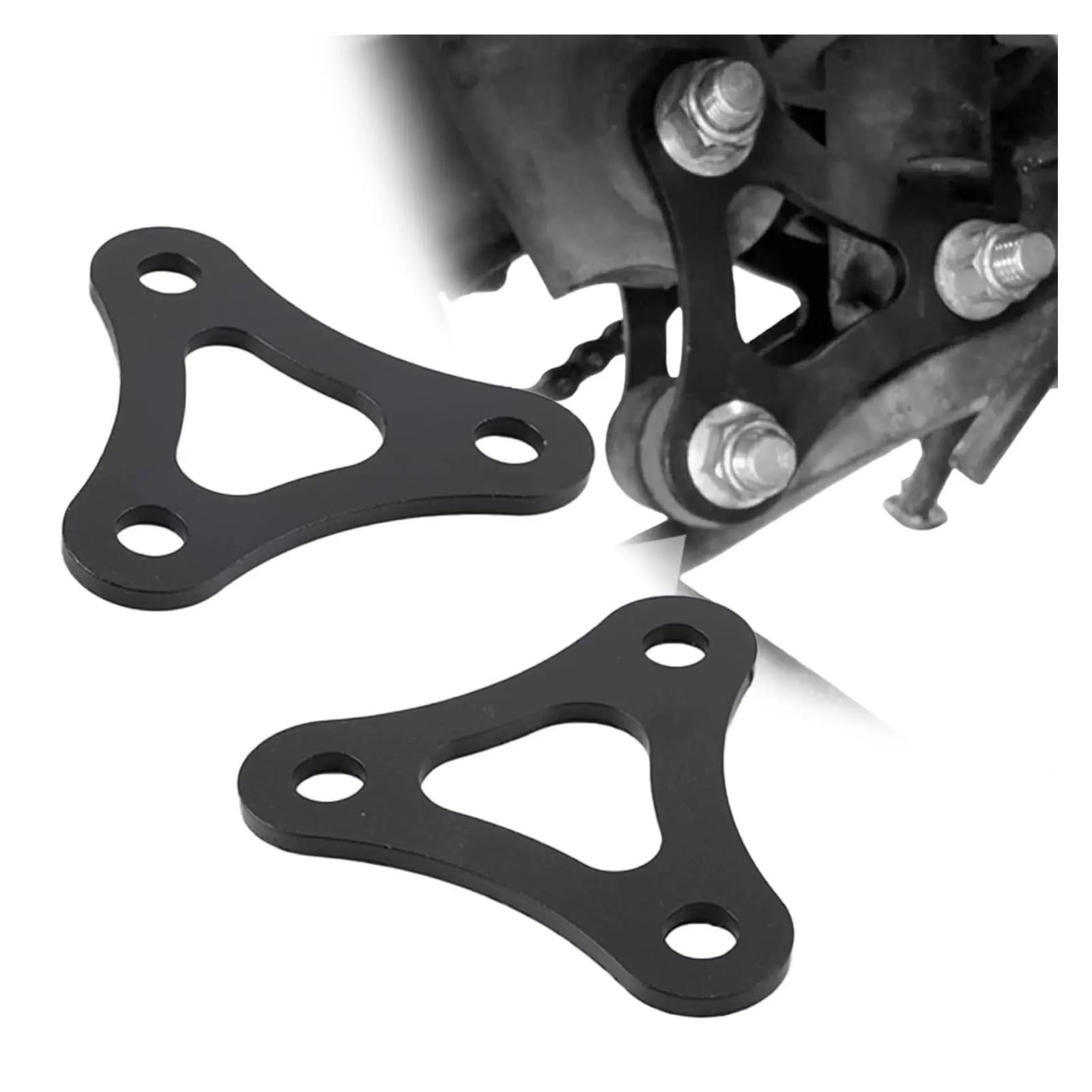 Para Voge DS625x Dsx 625 DX625 2024-2025 2 piezas accesorios de eslabones bajada motocicleta varillaje trasera Metal