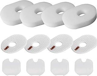 ELEFOCUS Replacement Foam Felt Filter Set Compatible with Shark Rocket HV300,HV300W, HV301, HV302, HV303, HV305, HV308, HV310, UV450 (Pack of 4)