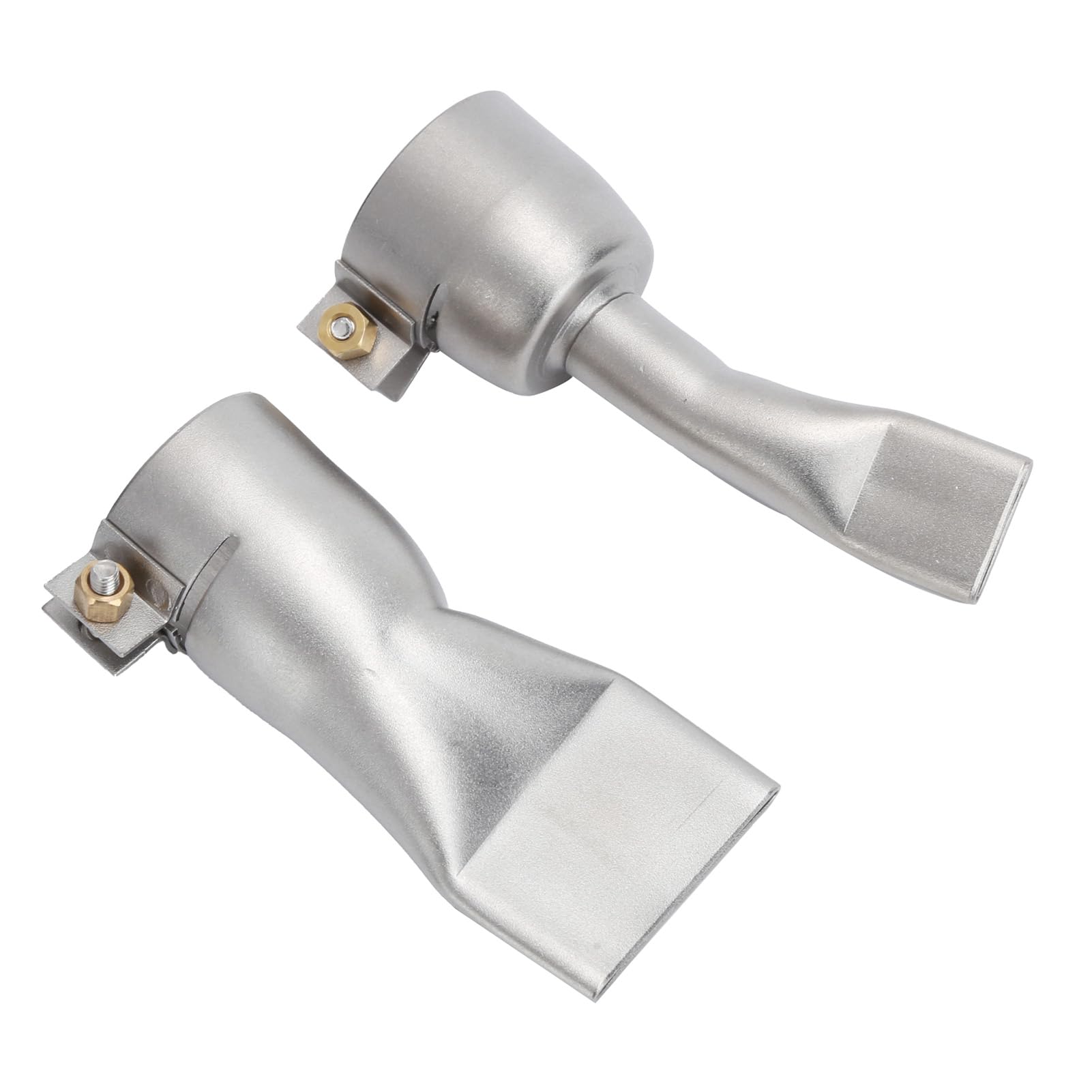 2Pcs Welding Gun Flat Nozzle 20mm Small 40mm Large Tip for Welder Tool Stainless Steel Hot Air Heat — view 9