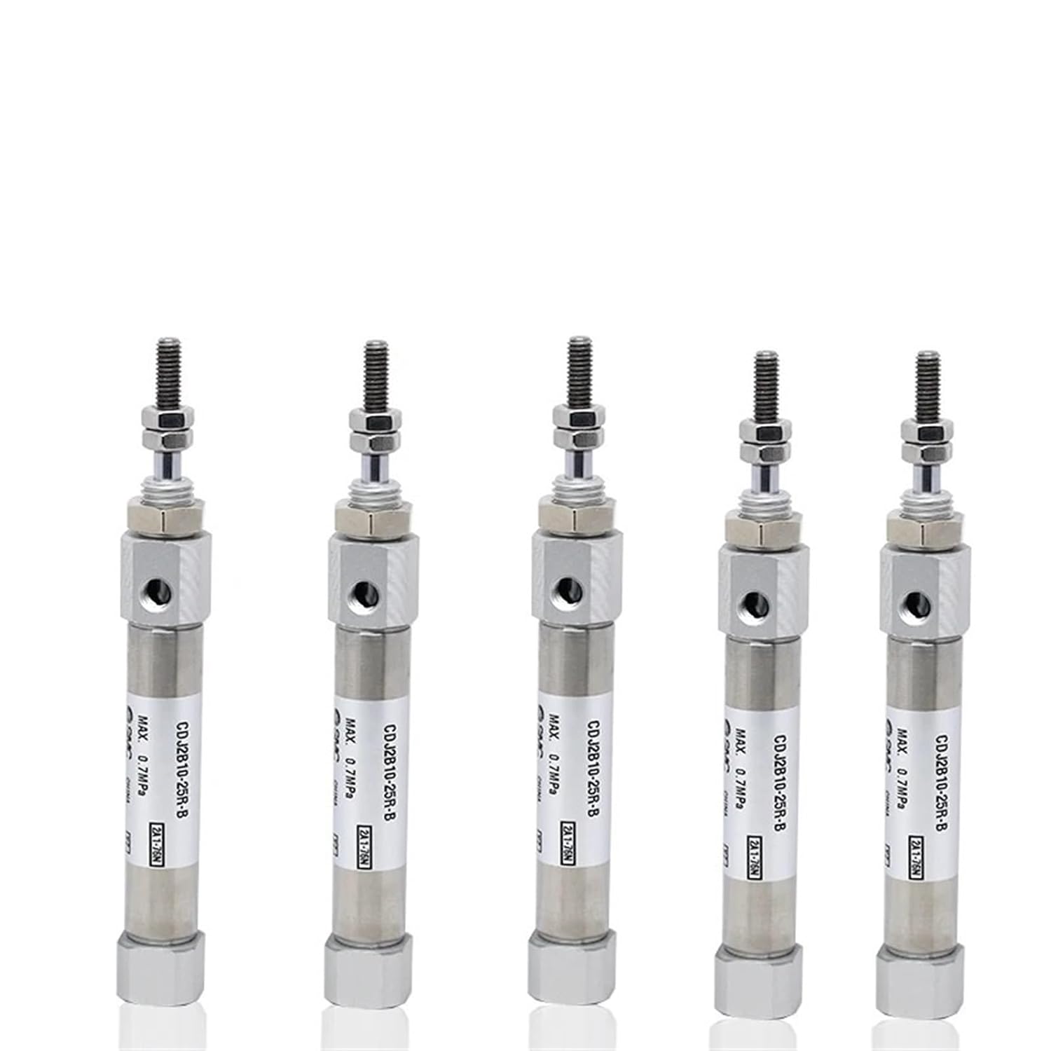 CDJ2B CDJ2B10 CJ2B10 Mini Pneumatic Cylinder -35-40 -80-100 -125-150 -175-200MM Double Acting Single Rod Air(CJ2B10-15Z)