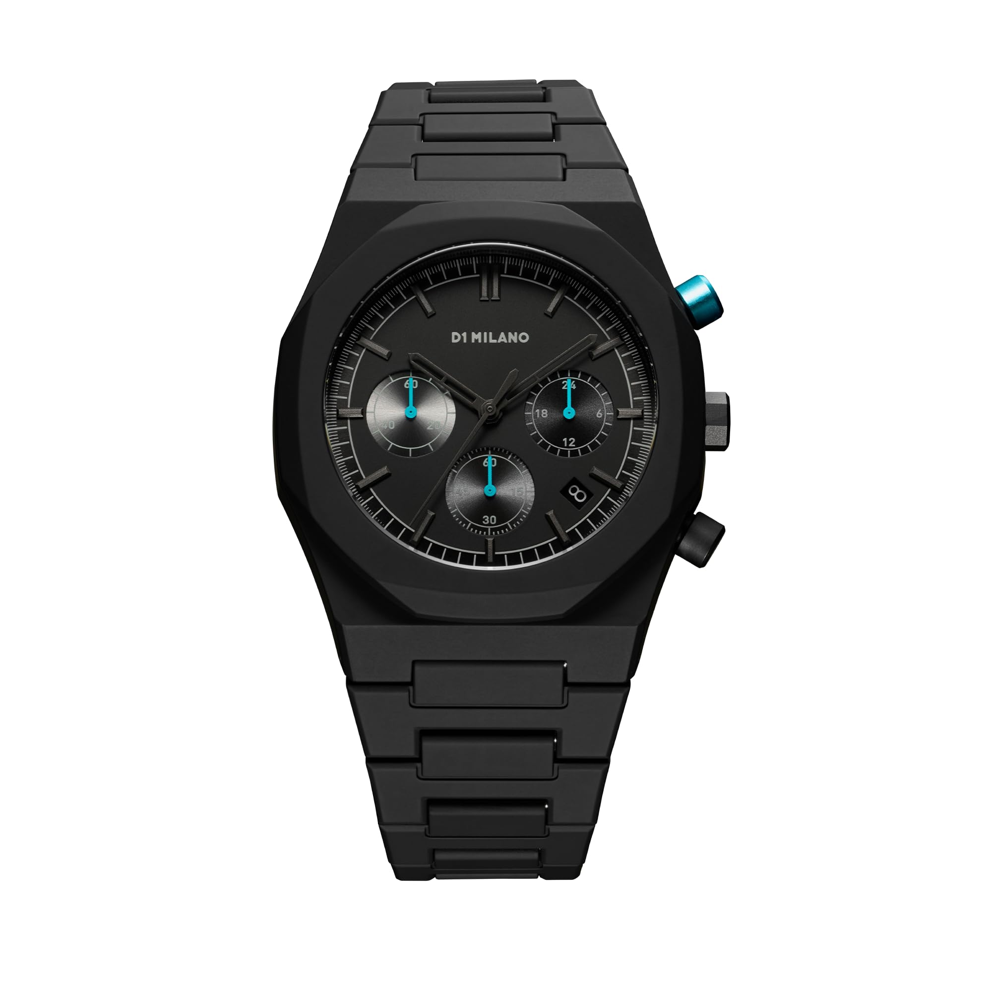 d1 milano Polychrono Men's Luxury Watch, Polycarbonate Quartz Movement, Polycarbonate Strap, 50M Water Resistant Timepiece, Grey Dial, 2 Years Warranty - PHBJ07-picture-46