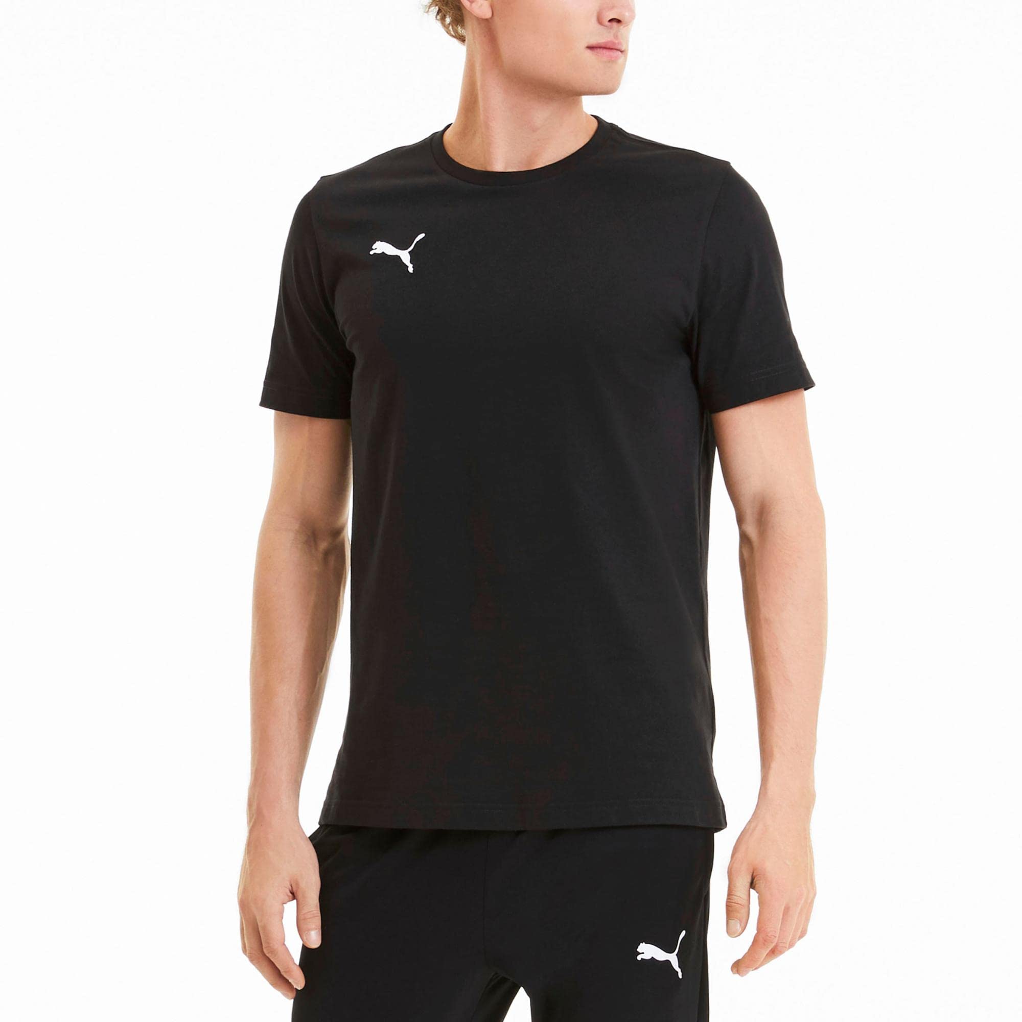 PUMA Teamgoal 23 Casuals Tee T-Shirt Mężczyźni, Czarny, L