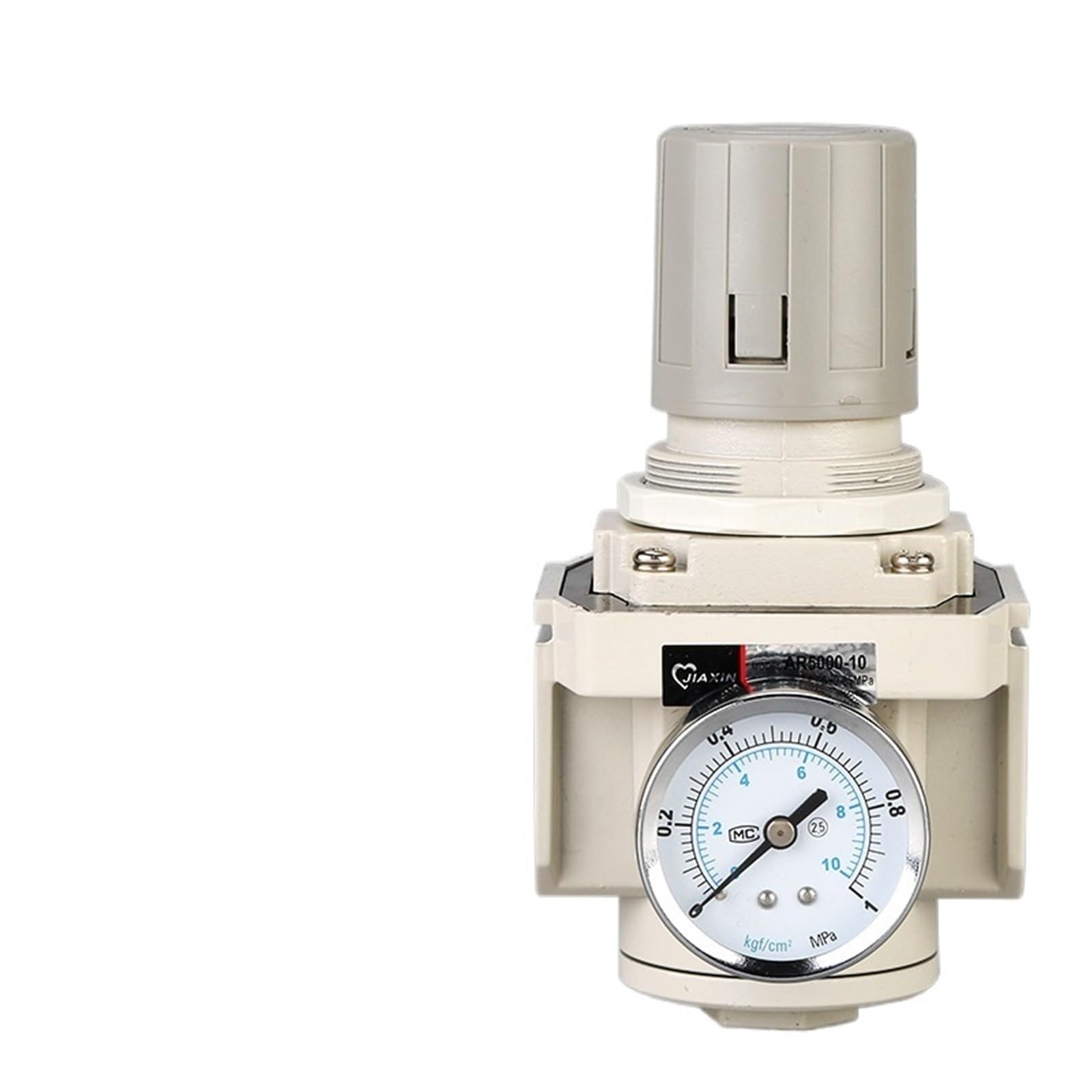 AYNRJKKX 1PCS AR5000-10 AR5000-06 White single-piece air source processor pressure regulating valve reducing pneumatic components(AR5000-06)