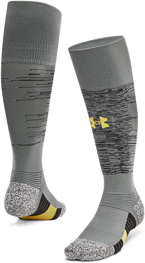 Under Armour Unisex UA Magnetico Pocket Over-The-Calf Socks - Sweat Wicking - Image 3