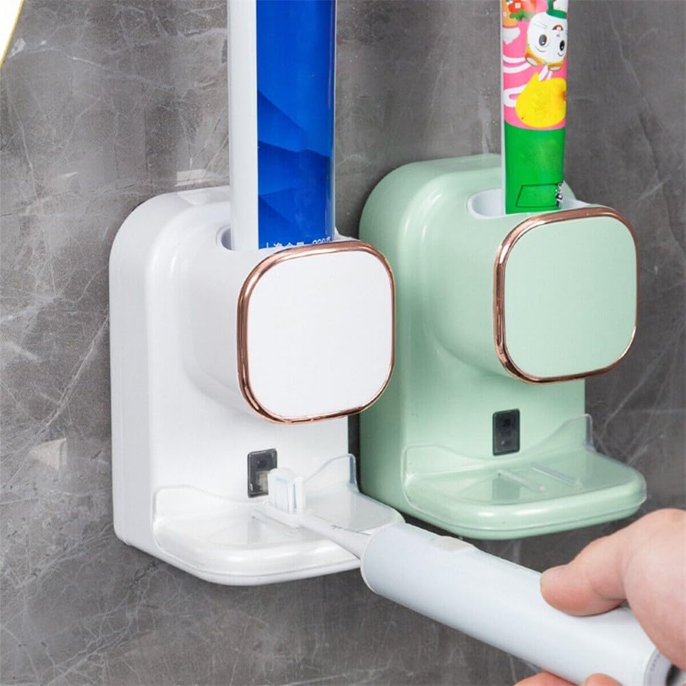 Dispenser Dentifricio Automatico Senza Batterie - Distributore A Vuoto Per Bagno | Igienico E Facile Da Installare - Foto 10