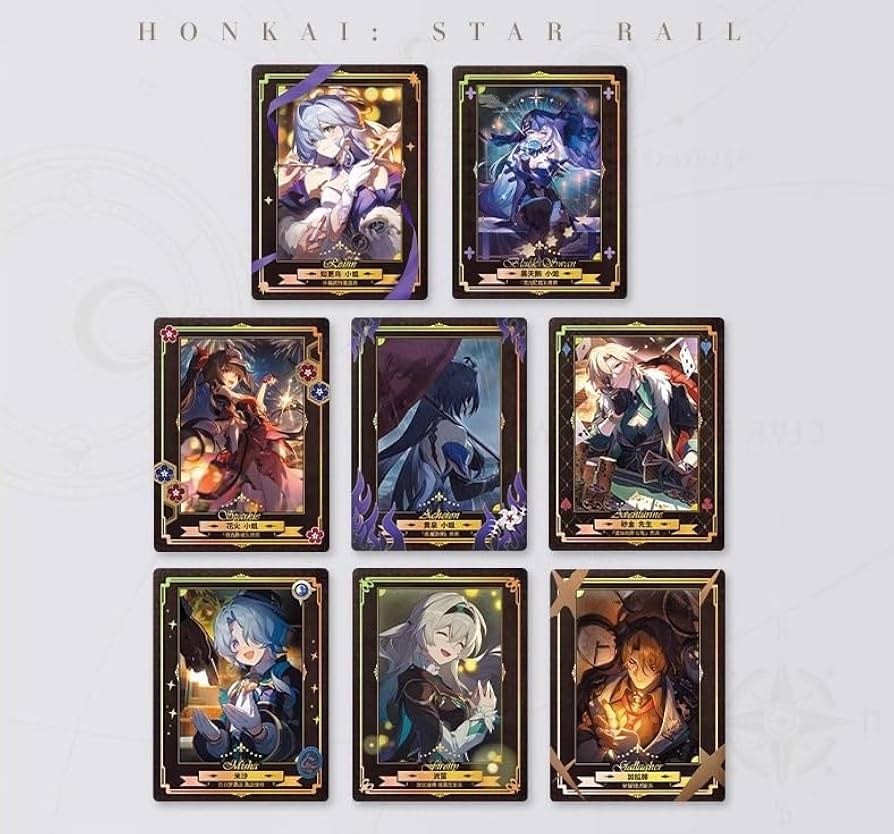 崩壊スターレイル　招待状　ホタル　30枚セット 崩壊スターレイル 招待状 ホタル 30枚セット