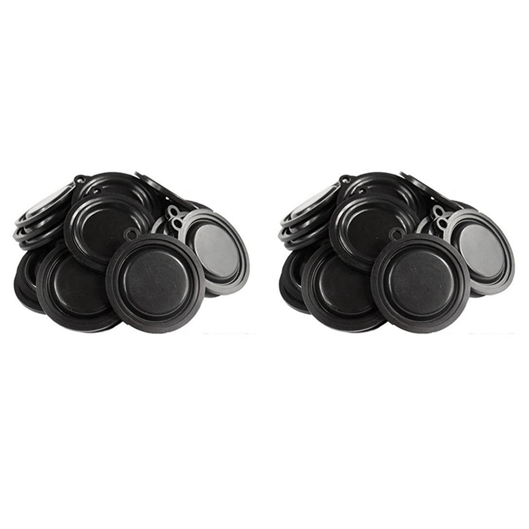 Jnchdghwa Black 200Pcs 54Mm Gas Water Heater Pressure Diaphragm Fittings Water-Gas Linkage Valve Water Film Tympanic Membrane