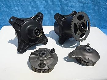 ダックス　シャリー　ワイド　リア　ハブ ダックス(DAX) シャリー リアブレーキハブ 4本スポーク 30T