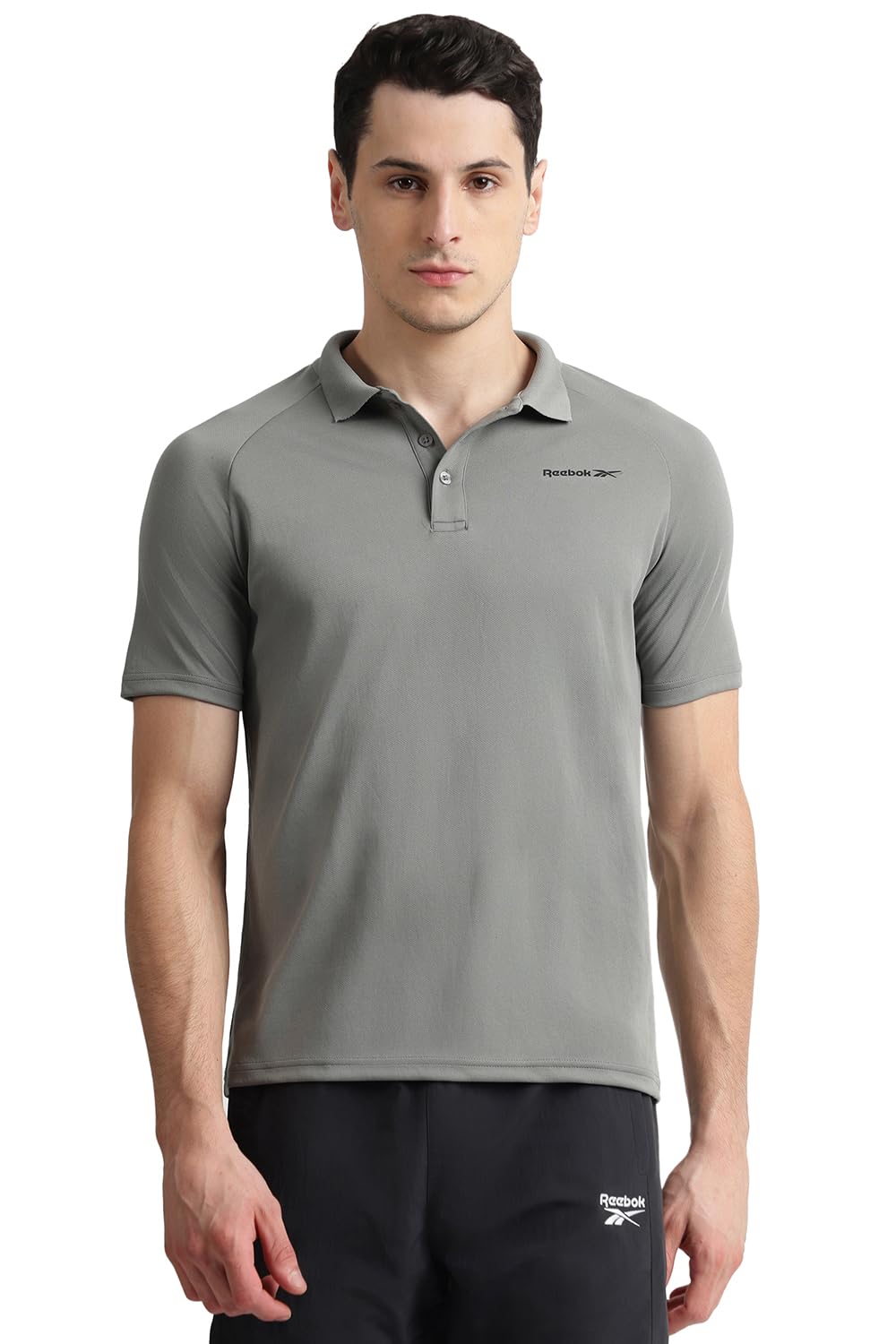 reebok Men's Workout Raglan Polo Shirt - Performance Polo for Training & Casual Wear-picture-30