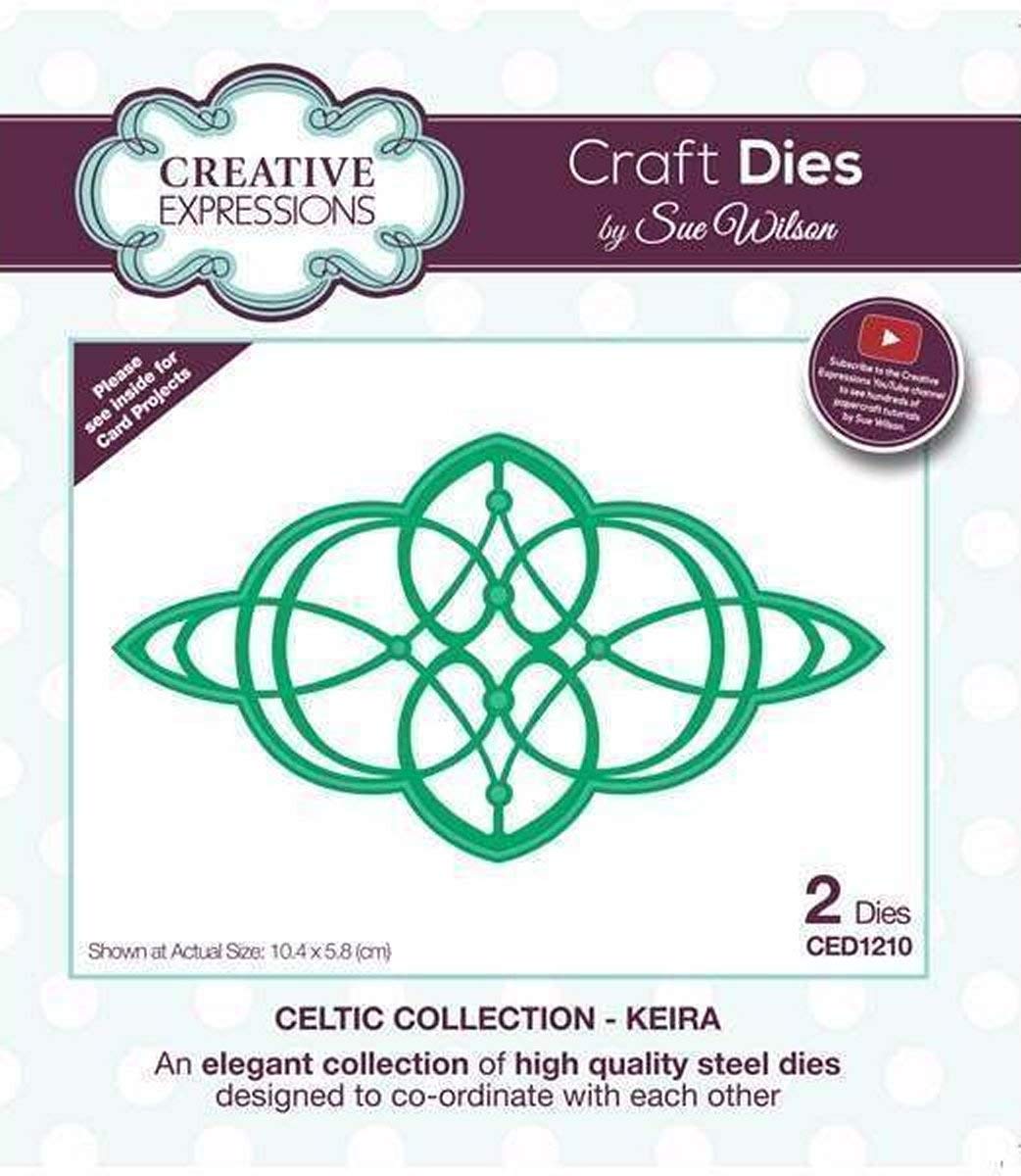 Sue Wilson Celtic Collection Keira, Silver, 10.4 x 5.8