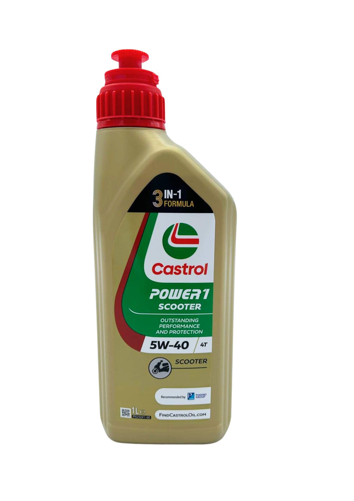 LUBRIALPHA Castrol Power 1 Scooter 4T 5W40 5 Litri