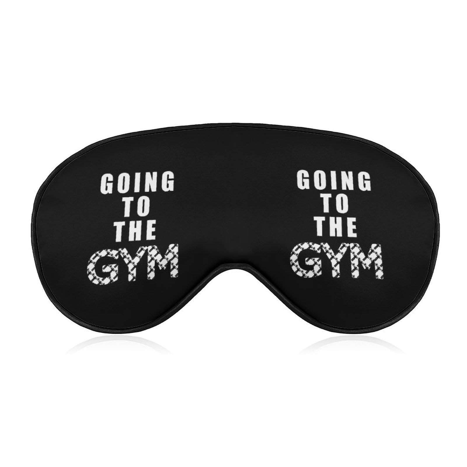 Going to The Gym Sleep Mask Eye Shade Cover Adjustable Strap for Travel Lunch Break Women Men