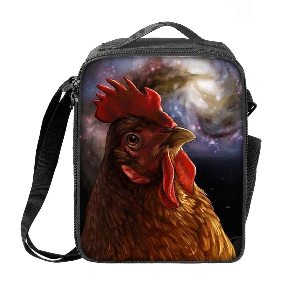 Chicken in Galaxy Lunch Bag Small Lunch Box Gift for Kids Boys/ Girls Back to School