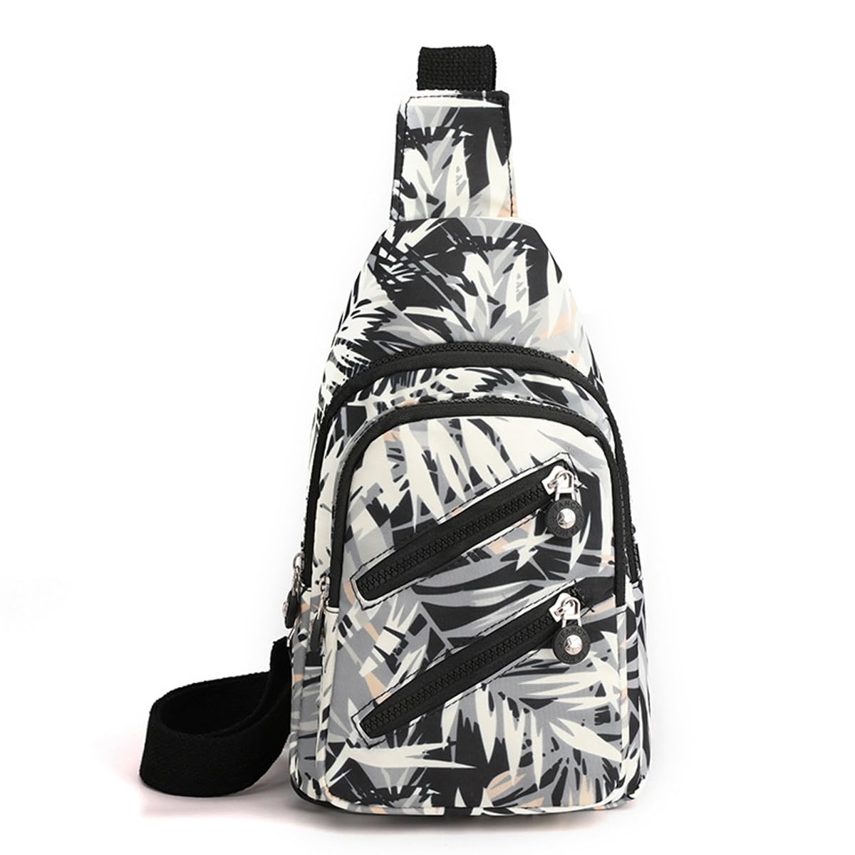 Hiflyer Women's Tropical Plant Crossbody Bags For Trendy, Fanny Packs For Cross Body, Sling Bag For Crossbody Purse, L, Sling Backpacks