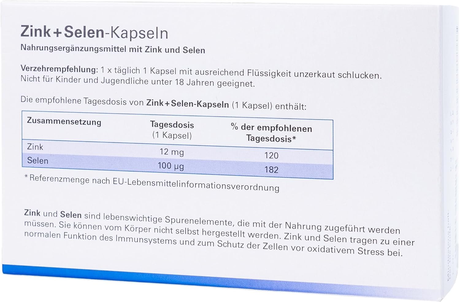 Astrid Twardy Zink + Selen-Kapseln 3x100 Stück, Nahrungsergänzungsmittel für Immunsystem und Zellschutz, glutenfrei, laktosefrei, essenzielle Spurenelemente