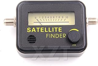 Satellite Finder Signal Meter 1PC Satfinder Satellite Finder Alignment Signal Meter Receptor for SATV Dish LNB Digital Signal Amplifier for Adjusting Sat Dish
