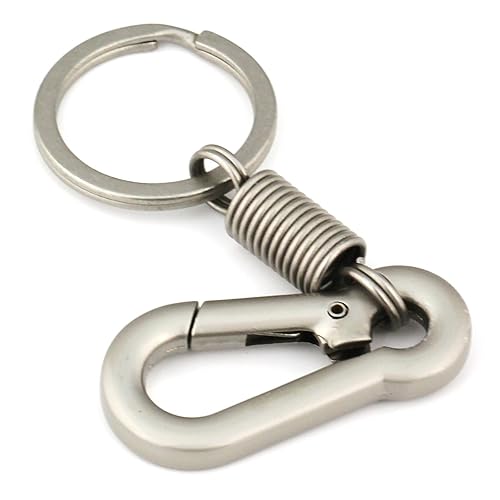 maycom Retro Style Simple Strong Carabiner Shape Keychain Key Chain