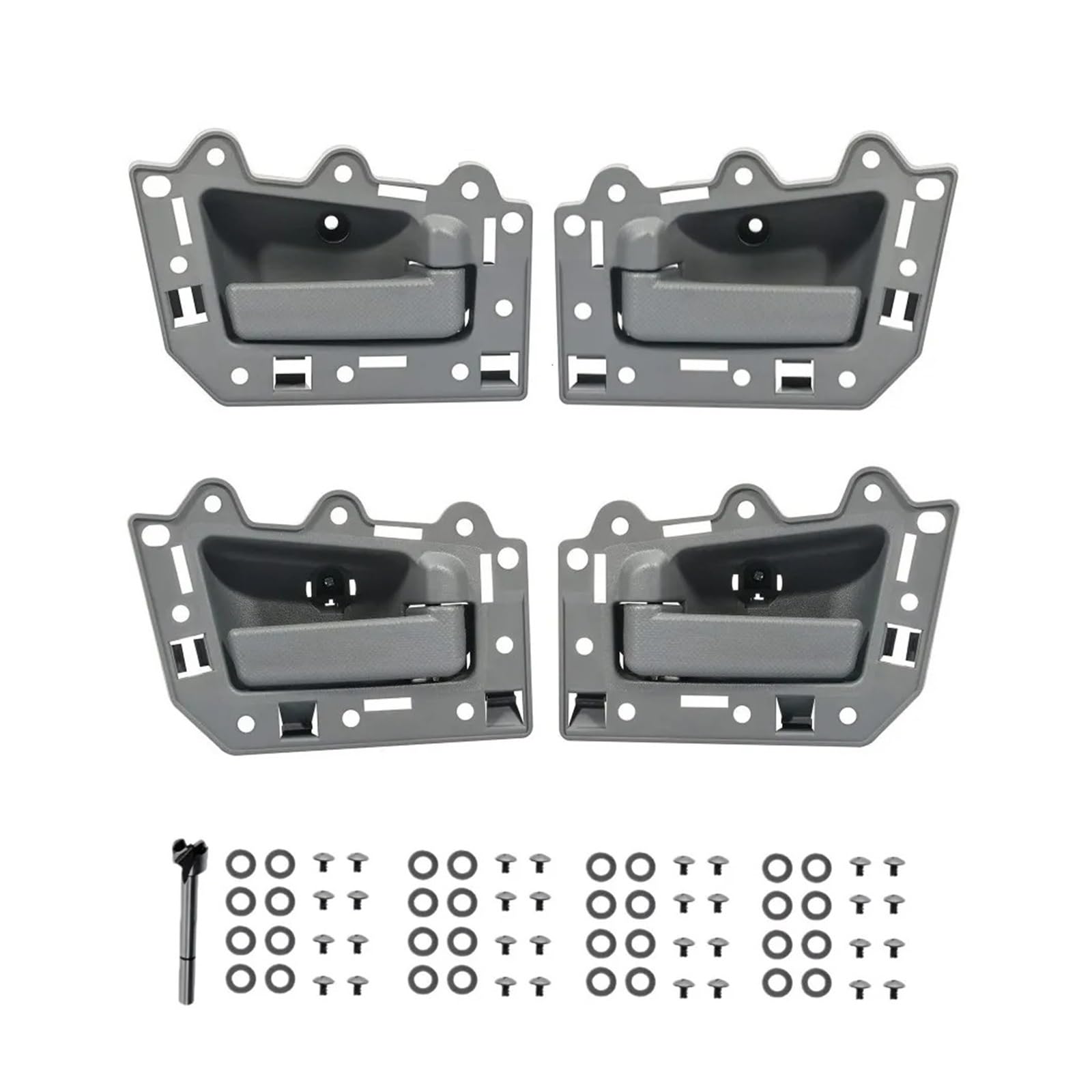 Poignée porte Grand Cherokee gris kit de remplacement intérieur 4 portes