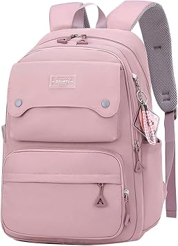 Teen Girls Casual Backpack High Middle School Daypack Women Daily Travel Laptop BagA Purple,29 Liters