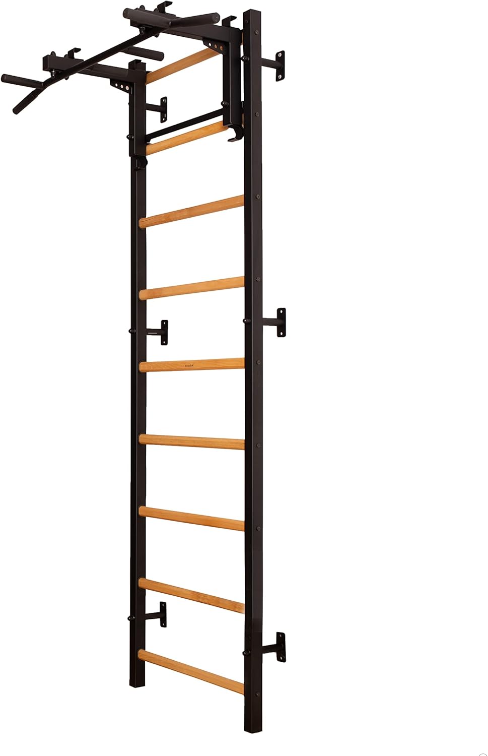 BenchK Wooden Swedish Ladder Wall Stall Bar Indoor