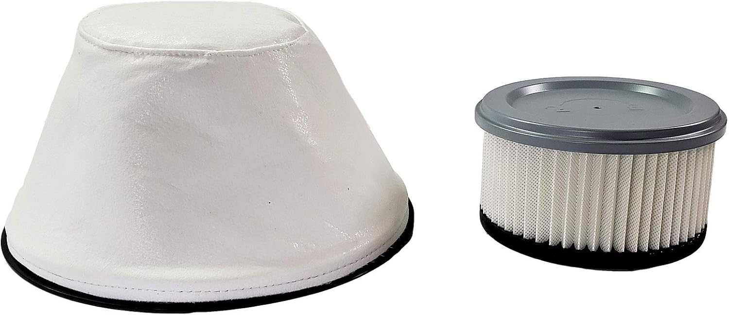Pellethead Ash Vacuum Pro Replacement Filter Package Set for Corded 110V Includes Both Filters