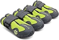 Vista 1 de TRUE LOVE Zapatos para perros Botas de lluvia antideslizantes impermeables con reflectante TLS3961