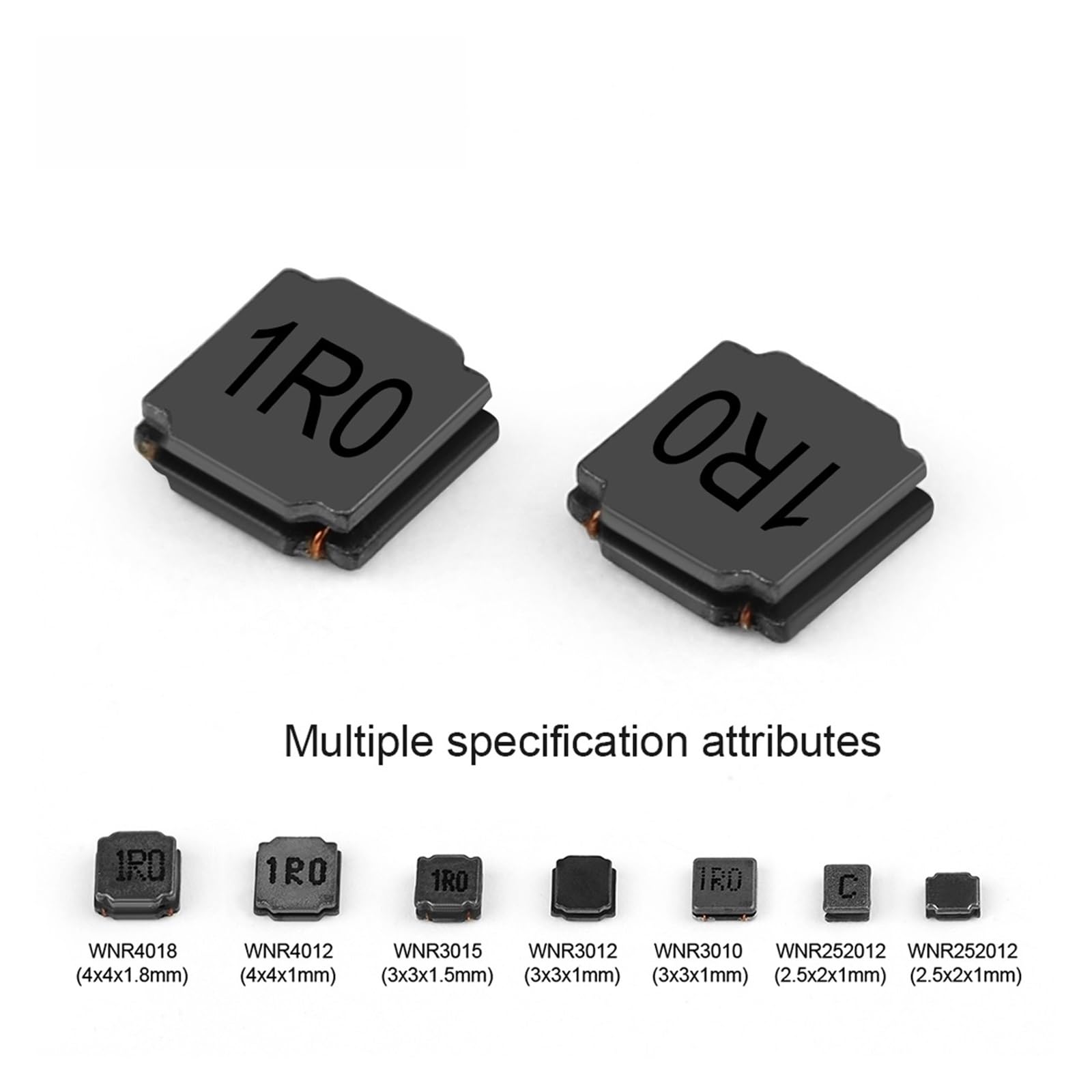 WHWRCADV 20 Pcs SMD Inductor R252012 0.47UH 1UH 1.5UH 2.2UH 3.3UH 4.7UH 6.8UH 10UH 15UH 22UH Inductance 2.5x2mm Magnetic Glue Inductor(6.8UH)
