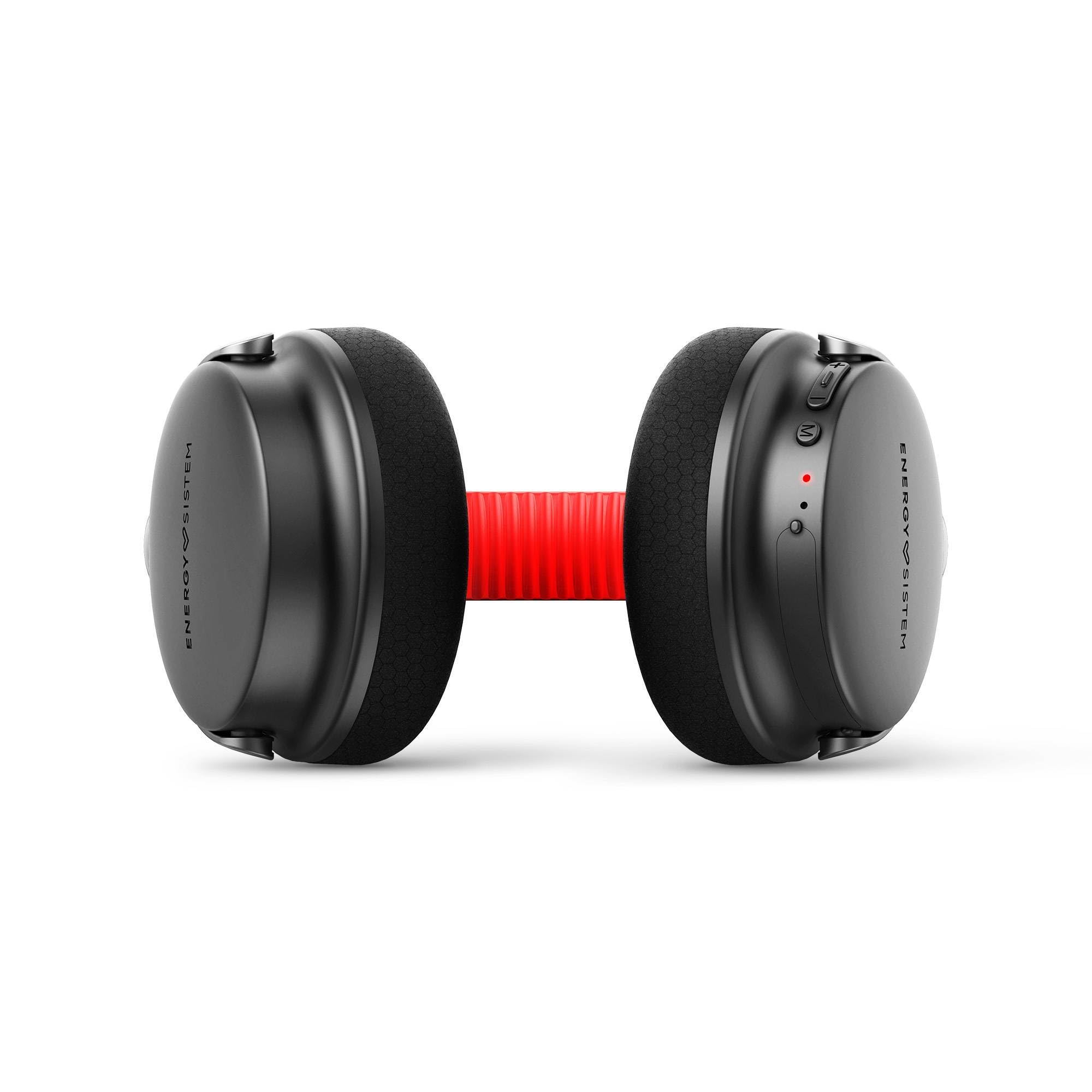 Energy Sistem Power Sport Écouteurs Bluetooth (Bluetooth 5.3, Batterie de 50 Heures, Radio FM, IPX5, Deep Bass)