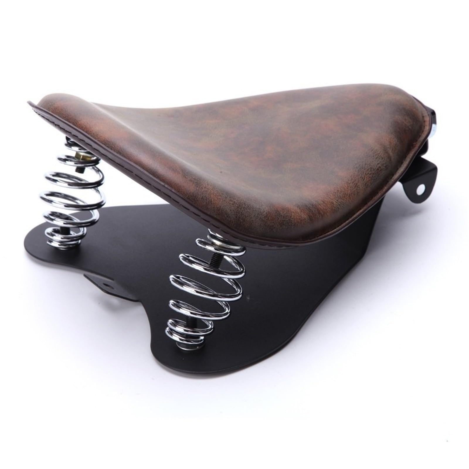 Fotel motocyklowy Zestaw wsporników montażowych skórzanego motocykla Solo pasuje do Harley Sportster XL 883 1200 Bobber Chopper