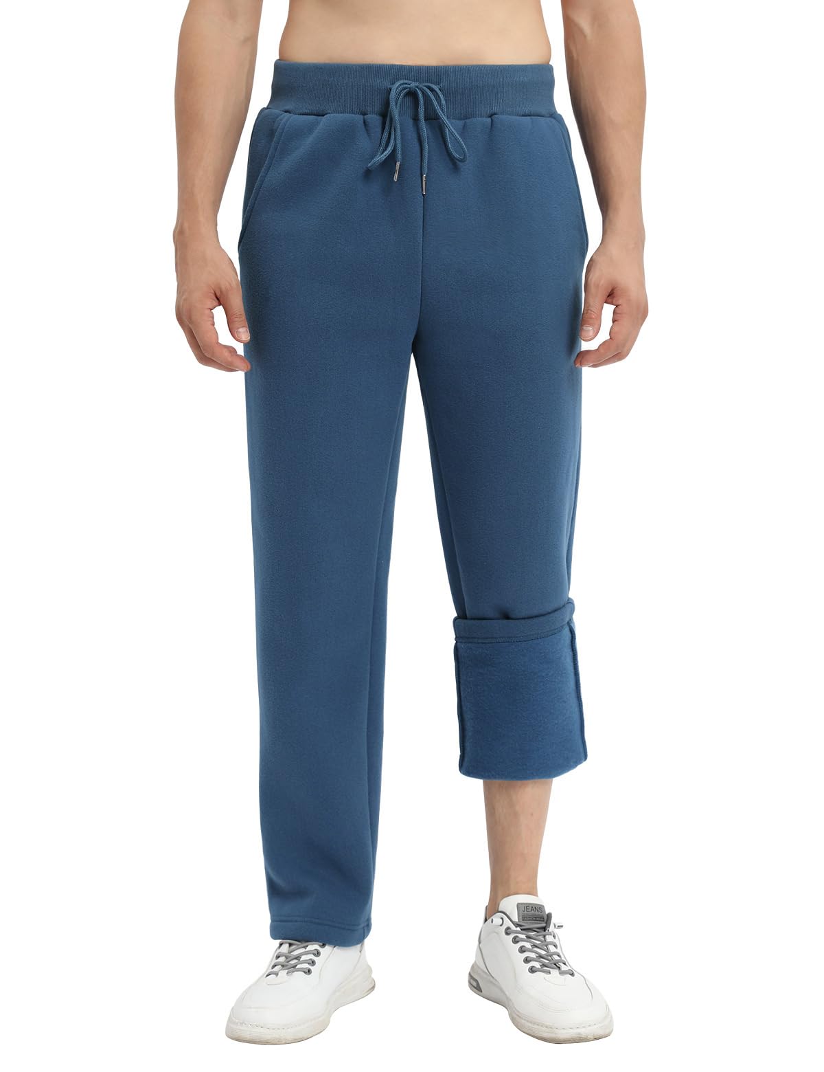 Fleece Joggingbroek For Heren Joggerbroek Met Zakken Met