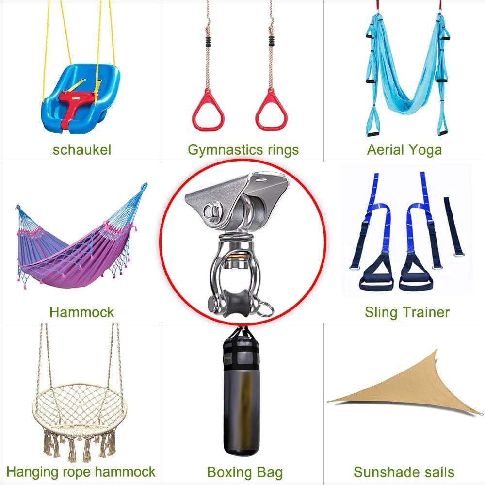 SELEWARE Ceiling Hook Heavy Duty Hanging Chair Outdoor - Image 2