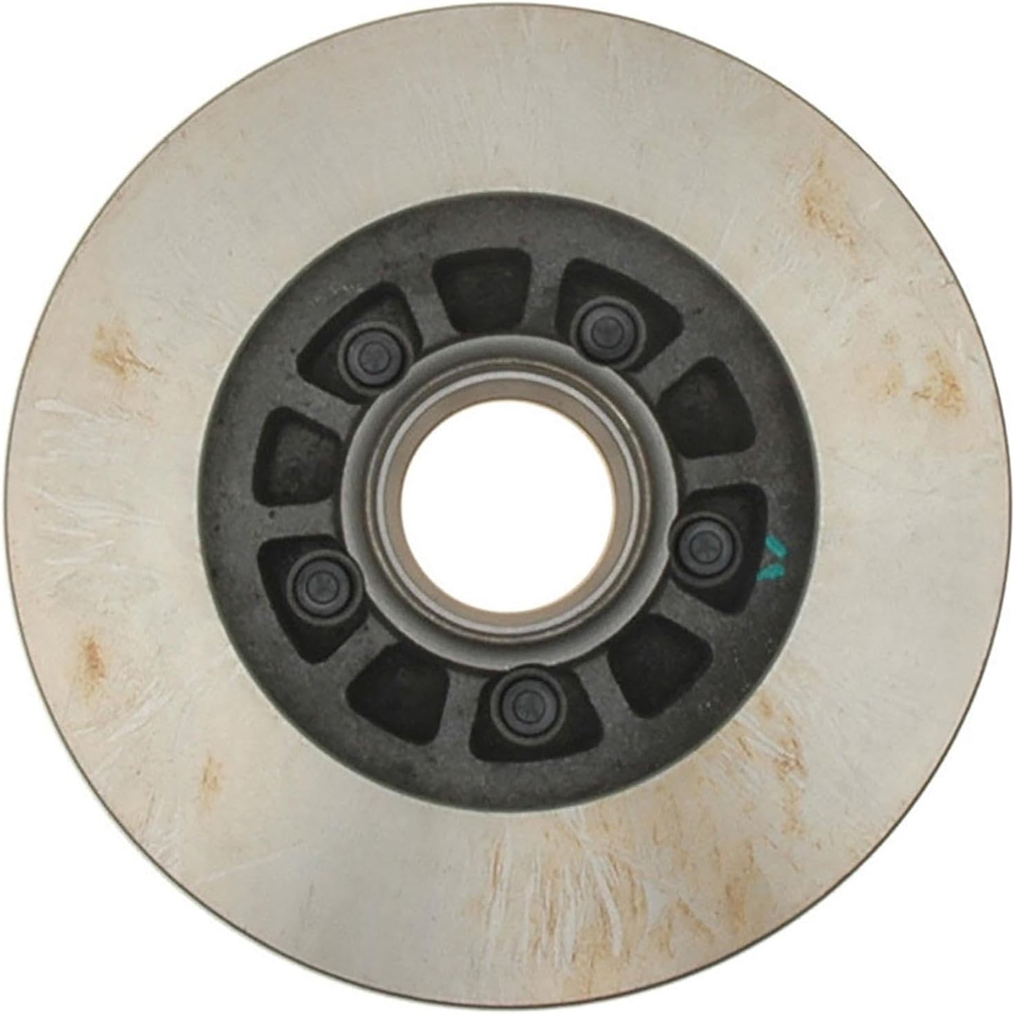 ACDelco Silver 18A134A (19294144) Non-Coated Front Disc Brake Rotor and Hub Assembly